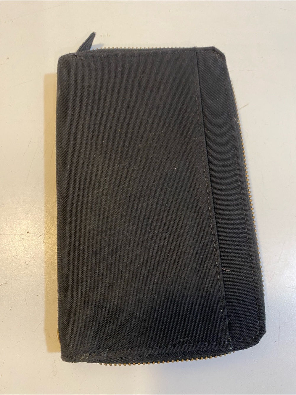 Carhartt Nylon Duck Lay Flay Black Zip Phone Wallet Case with Logo Patch - Picture 3 of 7